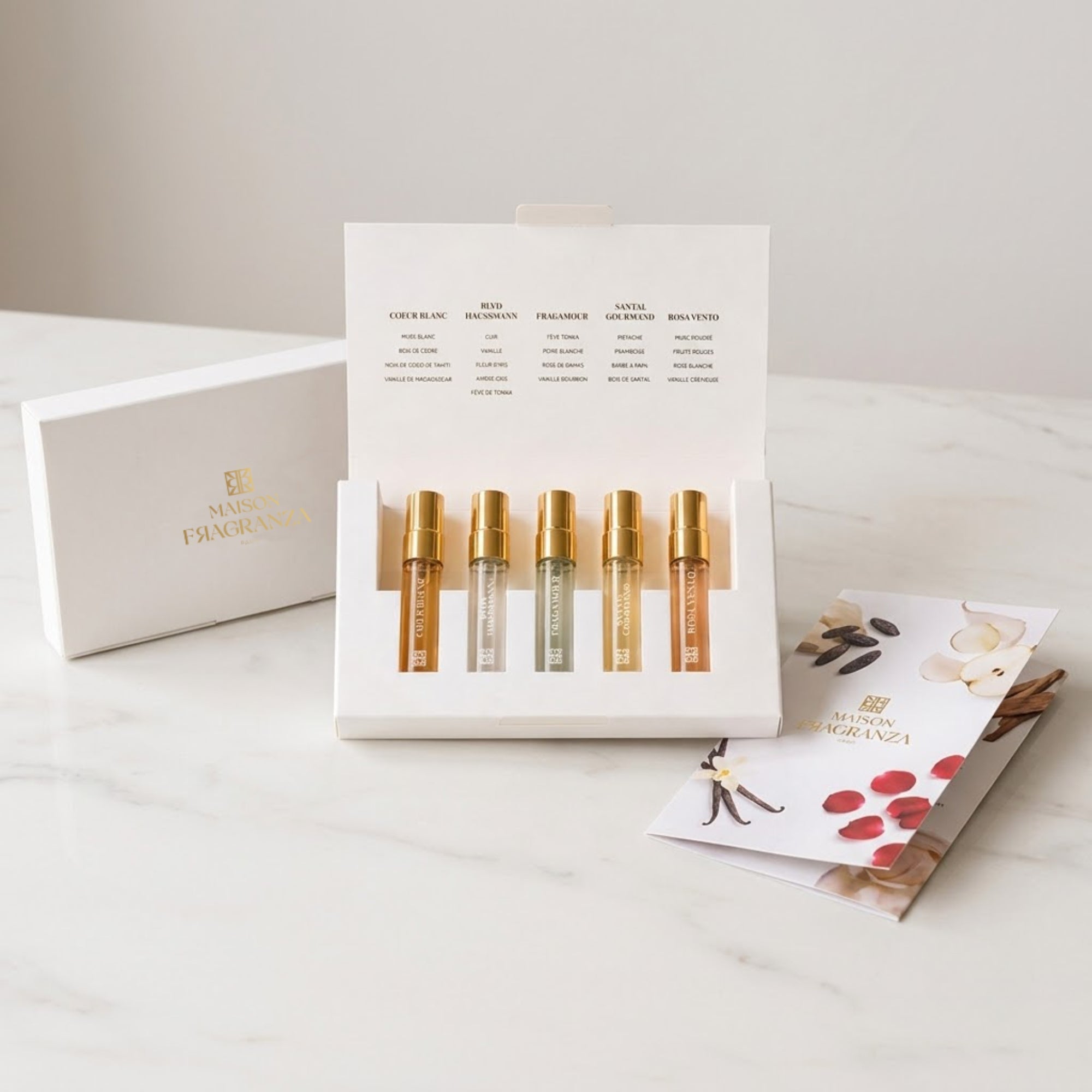 Coffret Découverte Maison Fragranza - Collection Signature